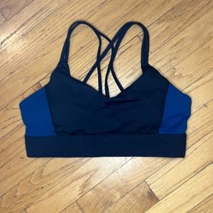 EVREE by Chestee Bold Basics Bella Bra in Jetsetter and EvreeDay Blue, XL, NWT